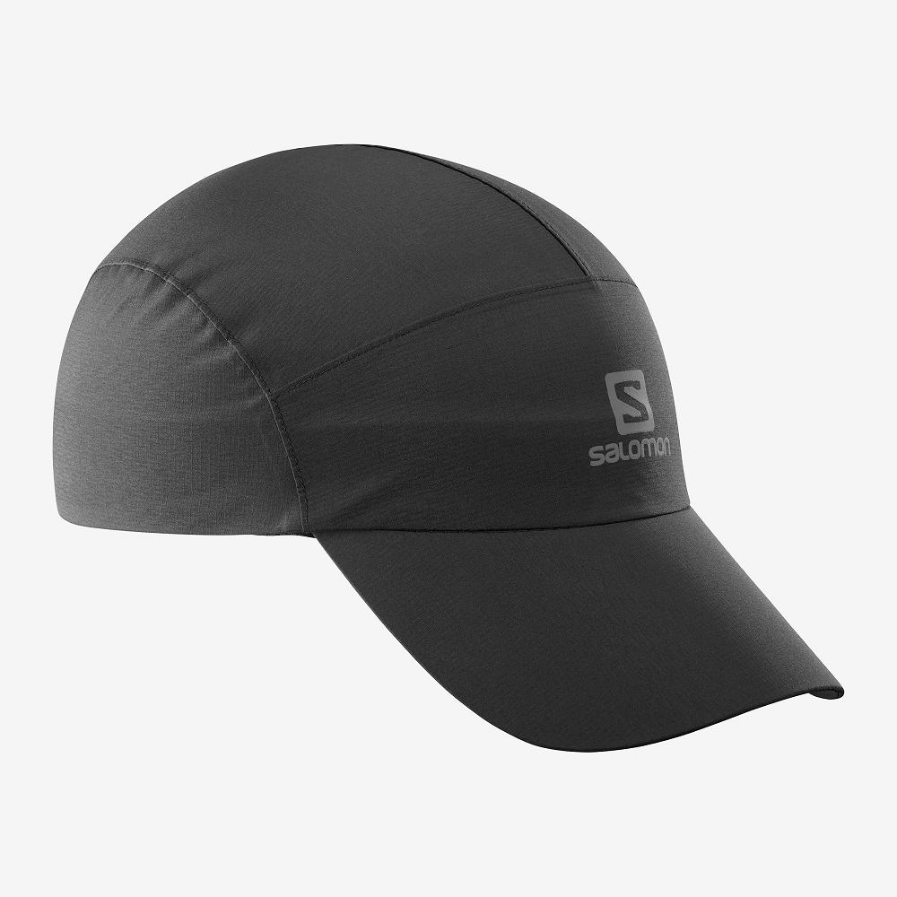 Gorras Salomon Hombre Negras - Salomon Argentina IMPERMEABLE ,081369-QSZ